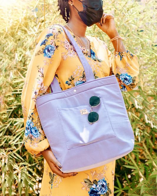 Lightweight Tote (lavender)