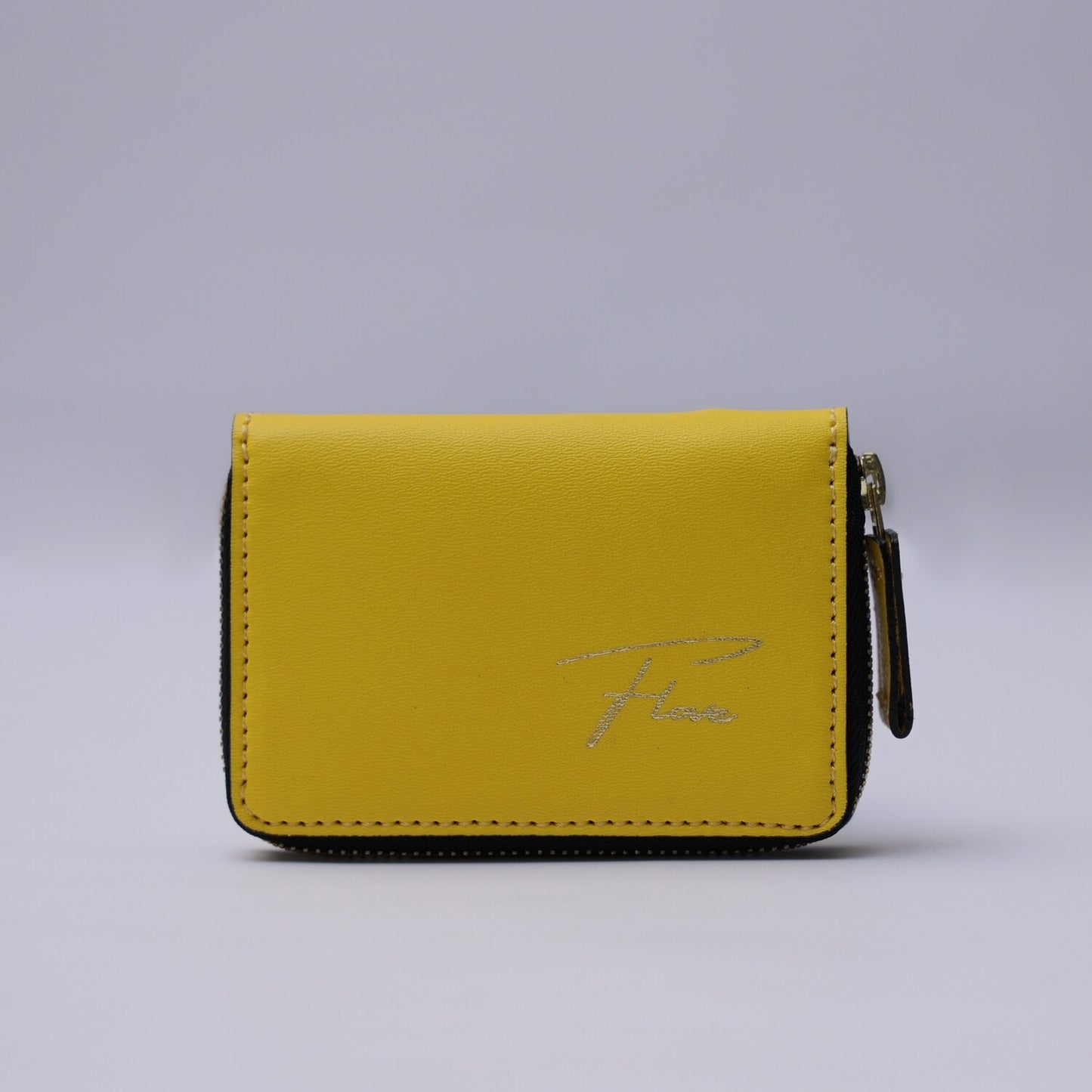Mini Bi-fold Wallet (Yellow)