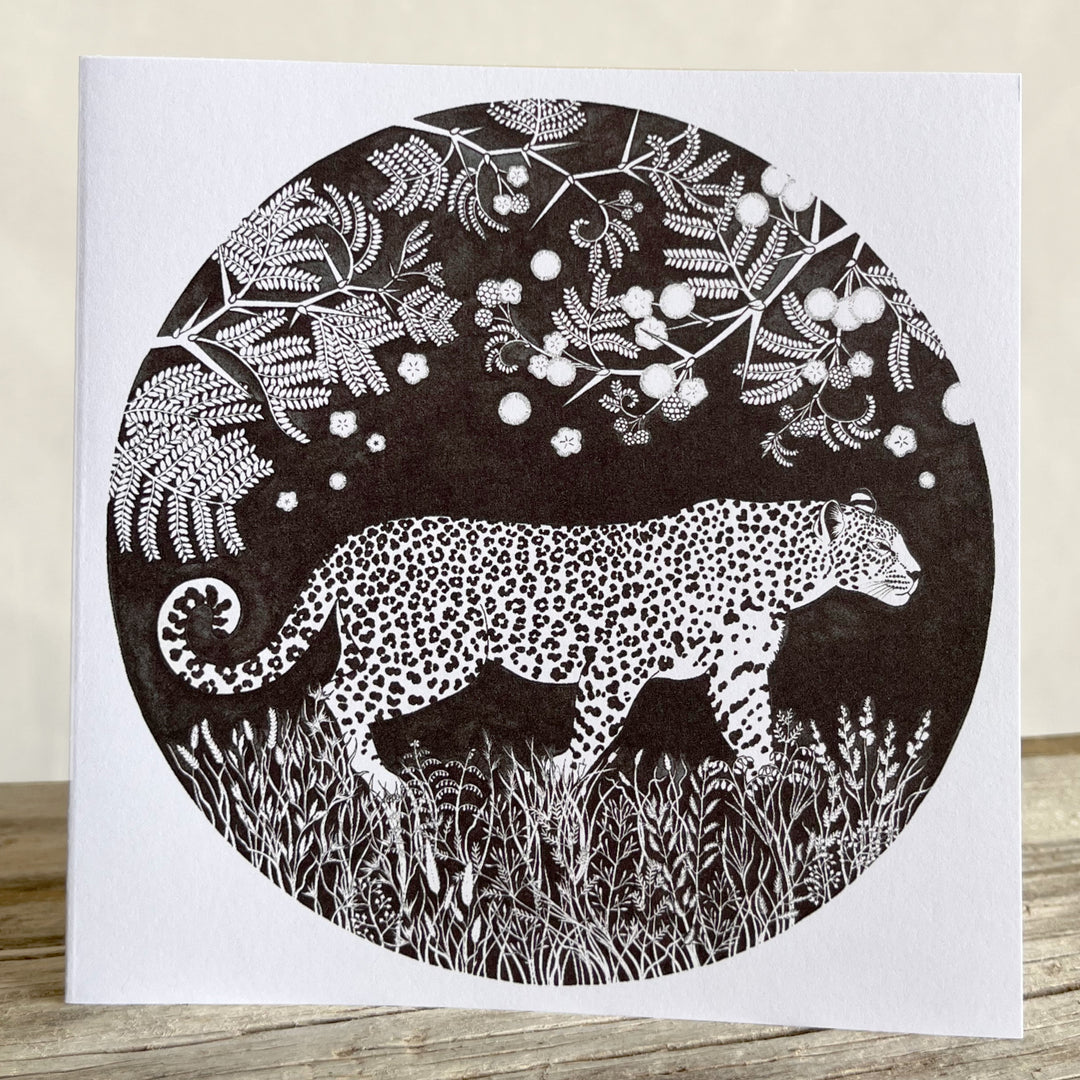 Leopard Greeting Cards