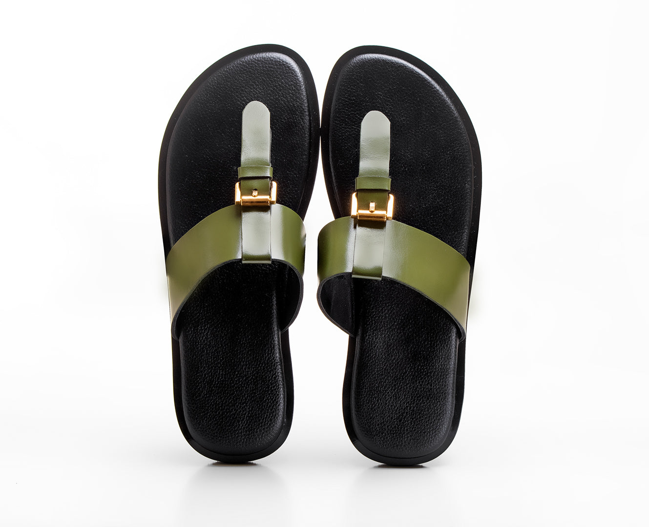 RUKI Slippers – Army Green