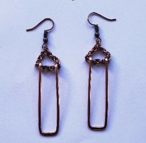 Rectangles earrings